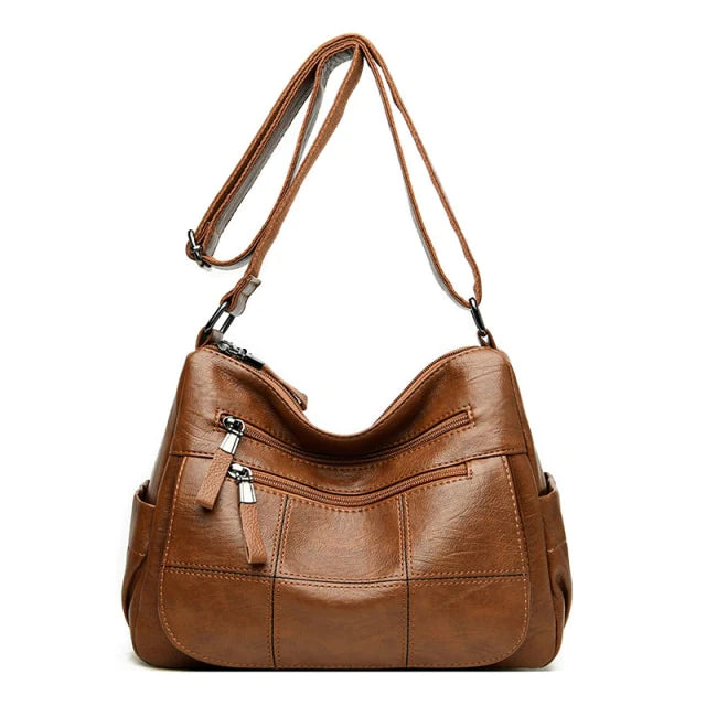 Elevate Your Style with the Fashion Solid Color Lady Shoulder Bag – Luxury Designer Inspired Crossbody
