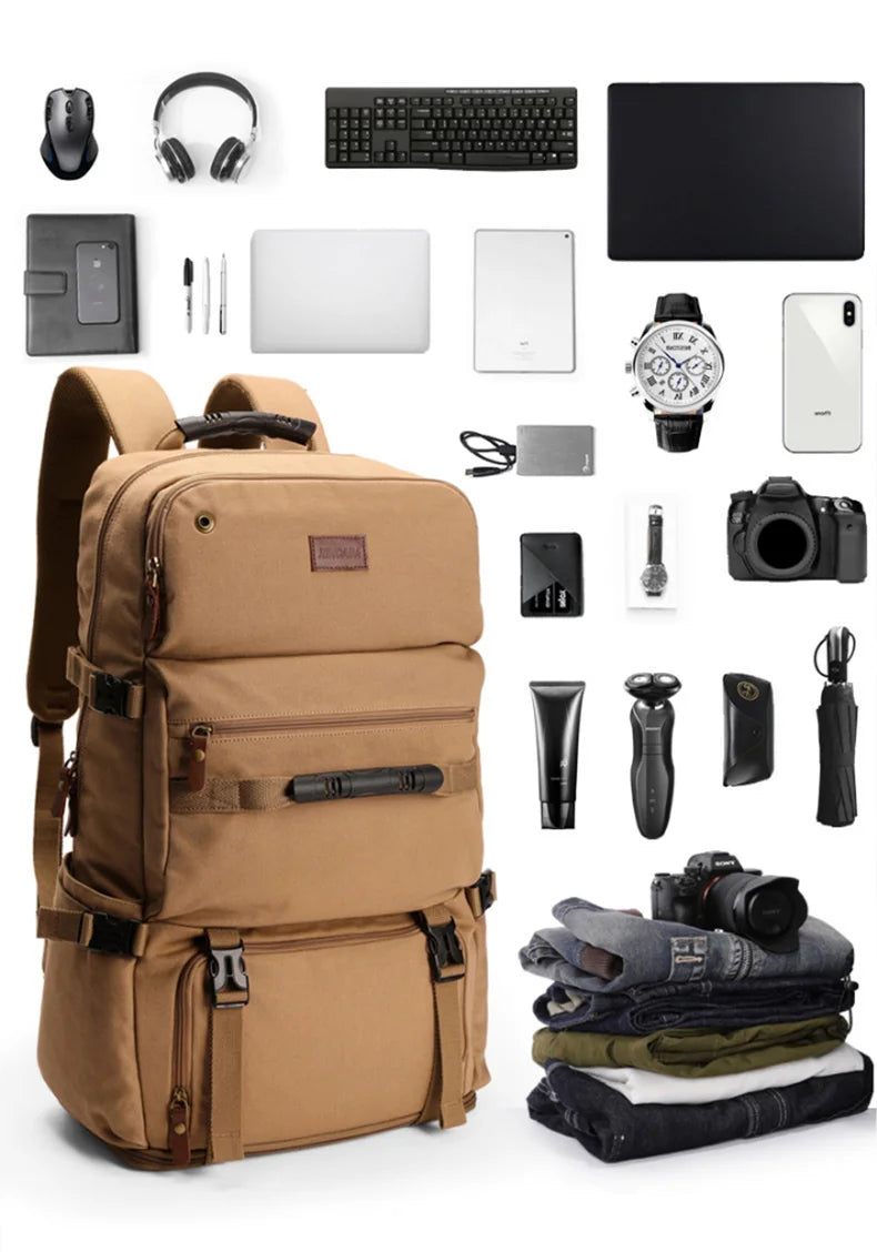 Large Capacity Men Backpack Outdoor, luggage, travel trekking camping mountaineering