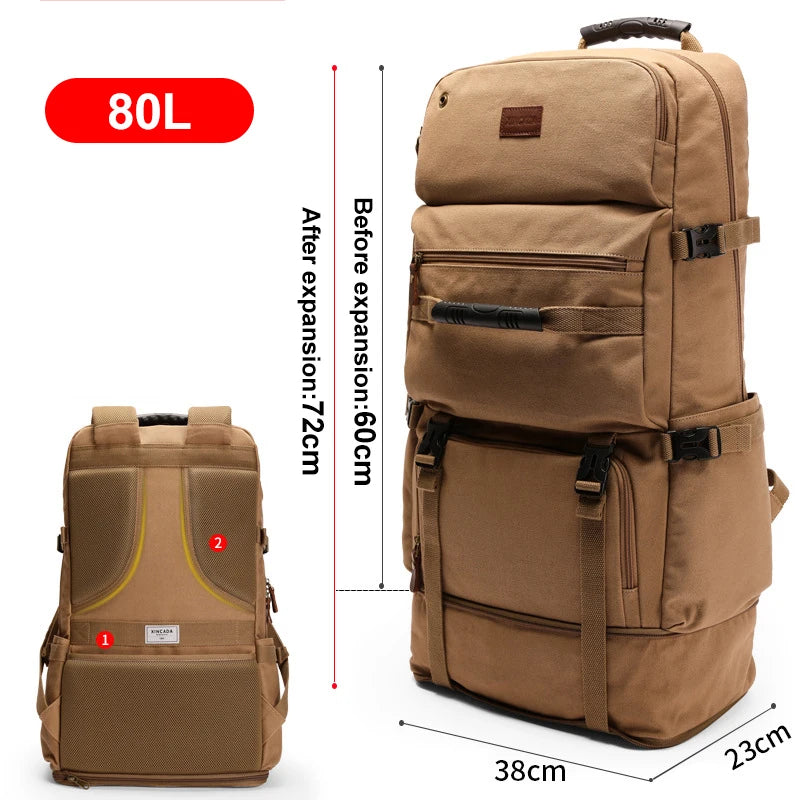 Large Capacity Men Backpack Outdoor, luggage, travel trekking camping mountaineering