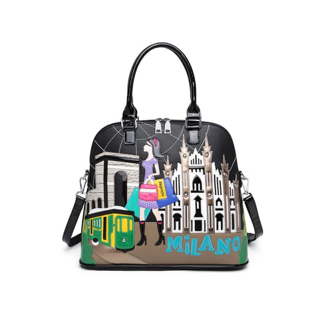 Large Capacity Women Pu Leather Handbag Fashion Purse/backpack Shoulder very High Quality (few left)