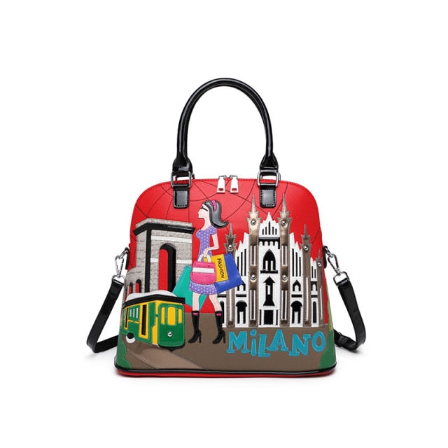 Large Capacity Women Pu Leather Handbag Fashion Purse/backpack Shoulder very High Quality (few left)