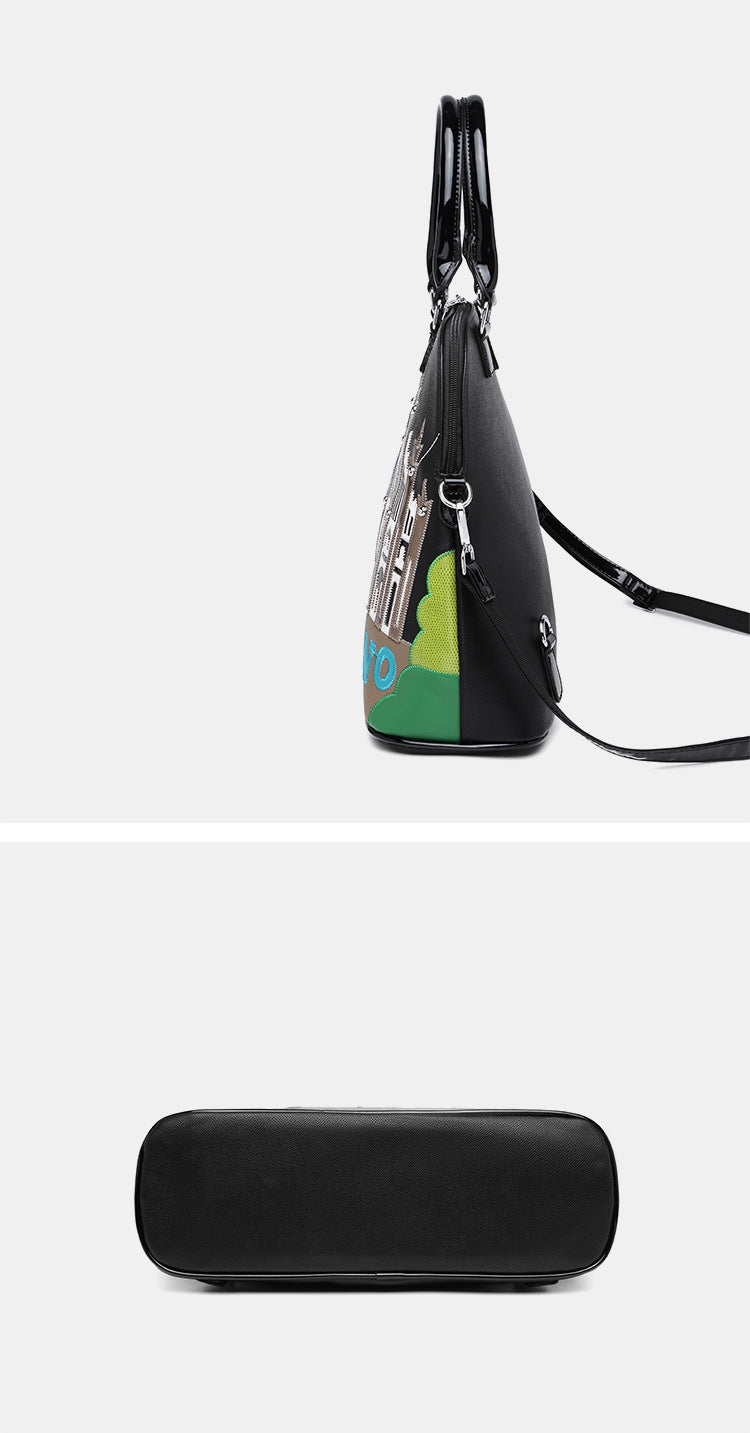 Large Capacity Women Pu Leather Handbag Fashion Purse/backpack Shoulder very High Quality (few left)