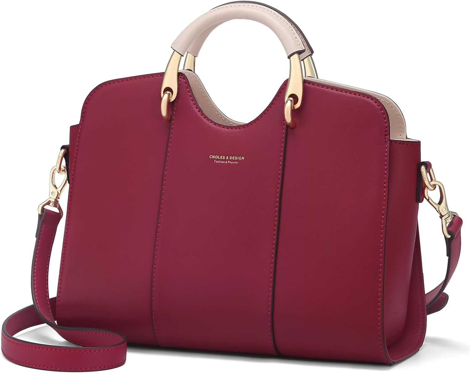 Satchel Bag for Women Fashion Leather Ladies Top Handle Tote Shoulder Bag