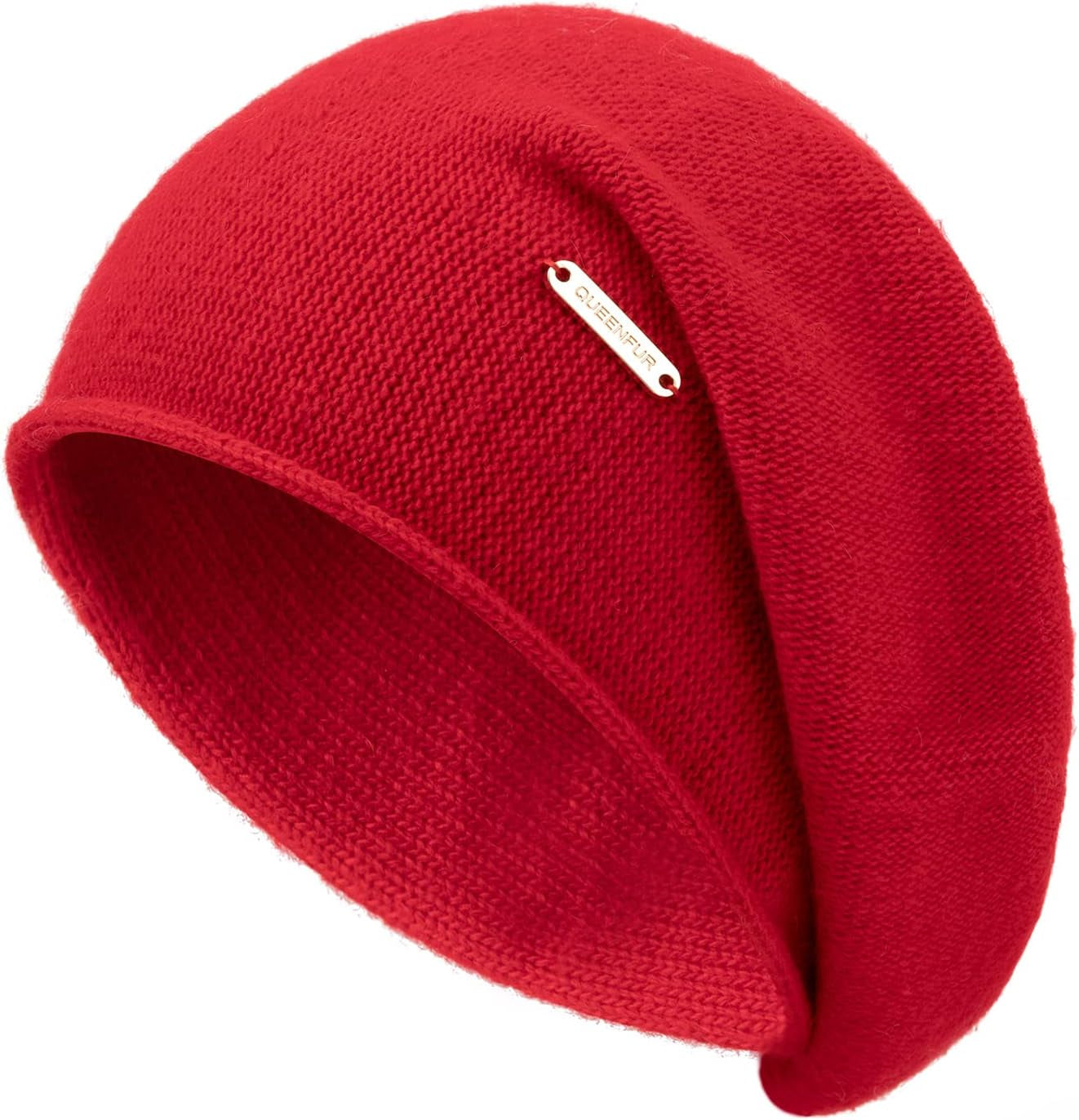 Knit Slouchy Beanie Hats for Women Cashmere Ski Cap Knitted Wool Soft Warm Winter Hat