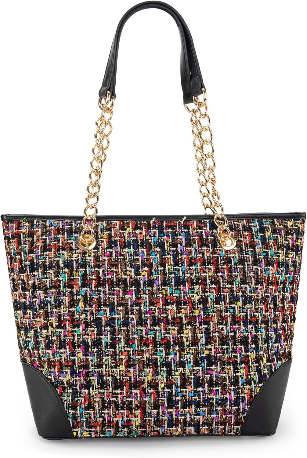 MEDIUM Tote Bag for Women Quilted Chain Handbags Shoulder Purse