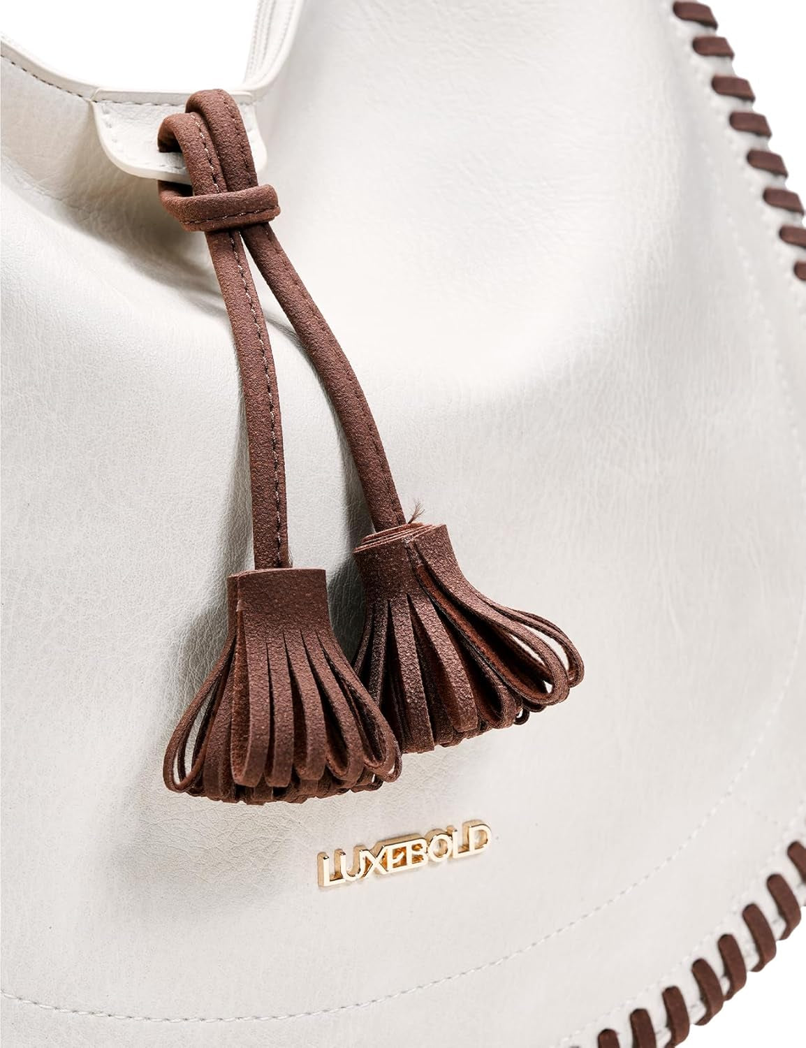 Hobo Bag for Women Western Crossbody Purses Woven Shoulder Handbags with Tassel