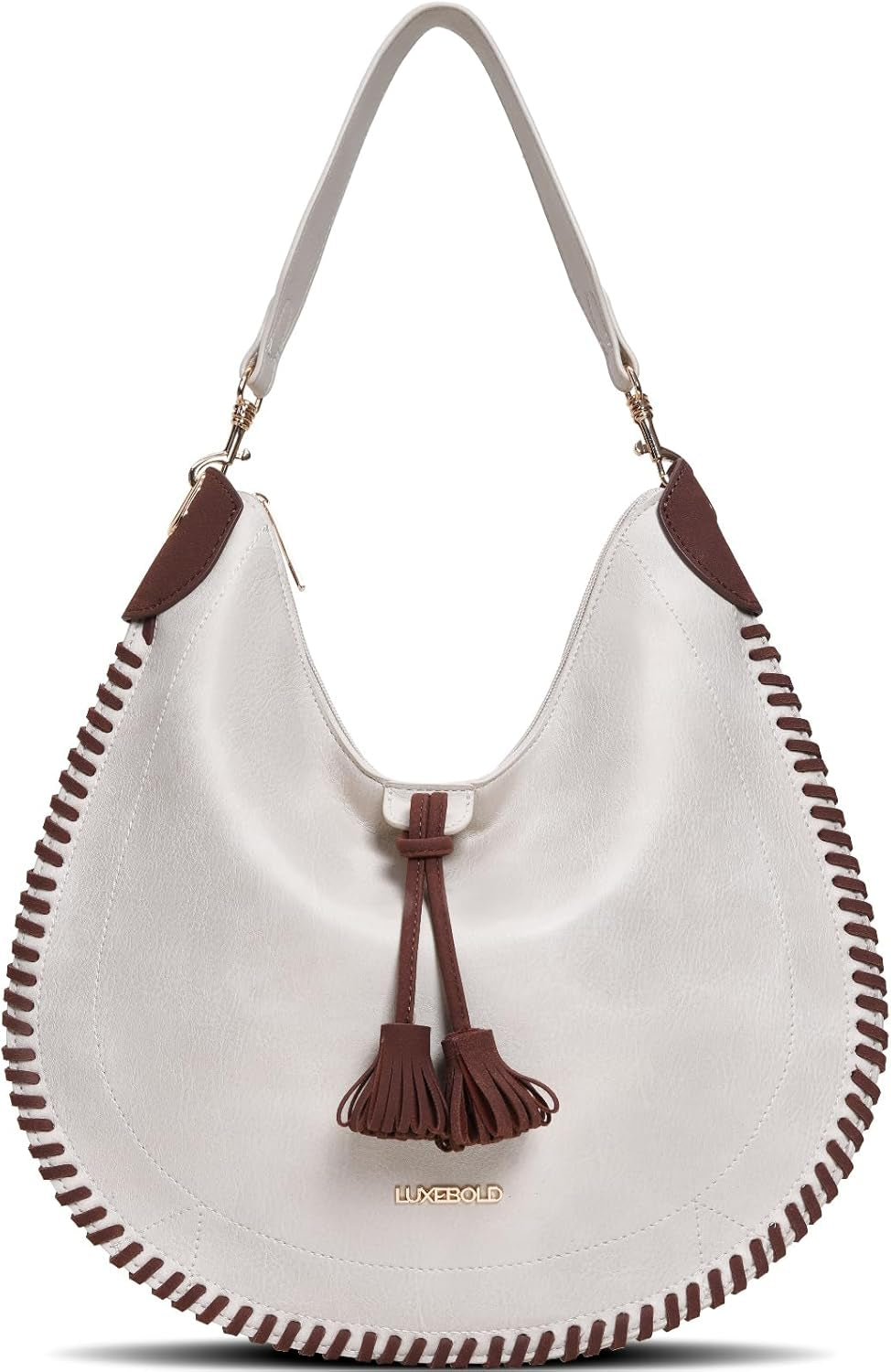 Hobo Bag for Women Western Crossbody Purses Woven Shoulder Handbags with Tassel