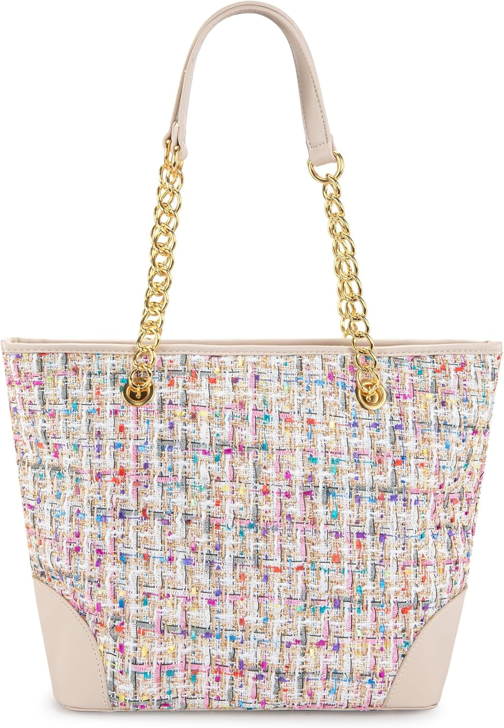 MEDIUM Tote Bag for Women Quilted Chain Handbags Shoulder Purse