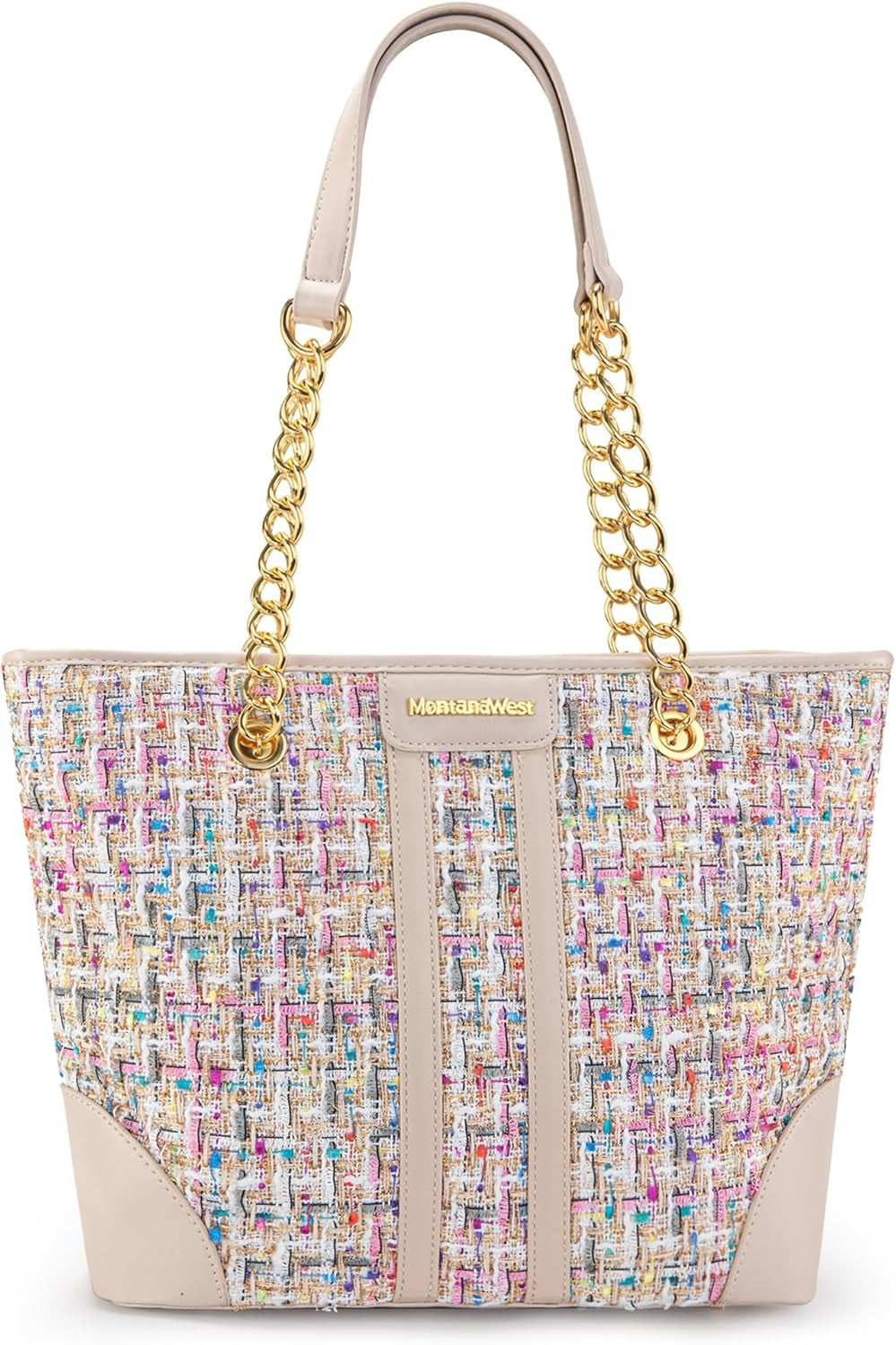 MEDIUM Tote Bag for Women Quilted Chain Handbags Shoulder Purse