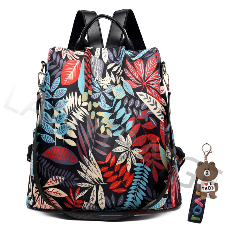 Fashion Backpack Women Oxford Cloth Shoulder Bag
