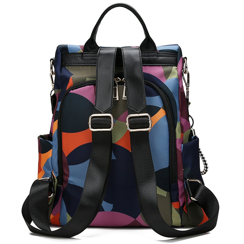 Fashion Backpack Women Oxford Cloth Shoulder Bag