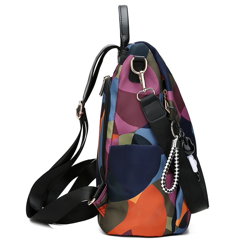 Fashion Backpack Women Oxford Cloth Shoulder Bag