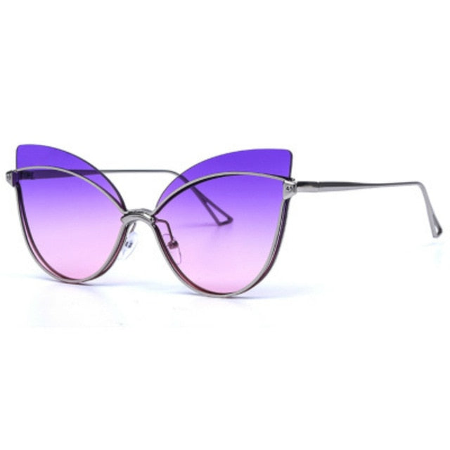sunglasses women cat eye vintage luxury