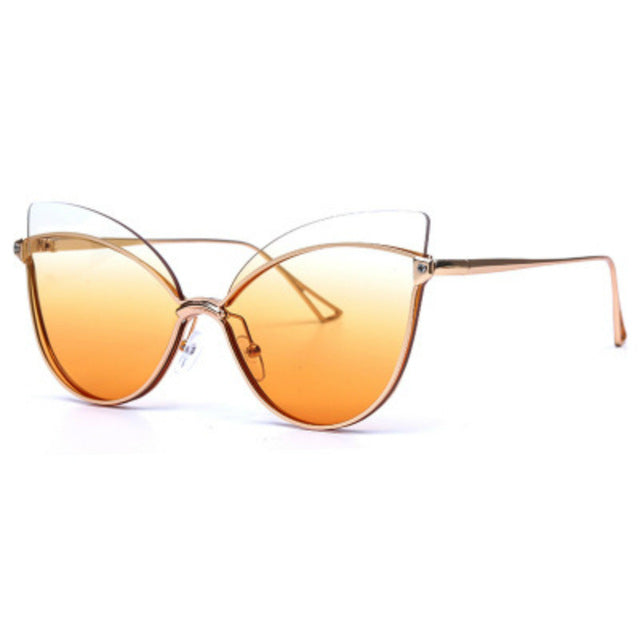 sunglasses women cat eye vintage luxury
