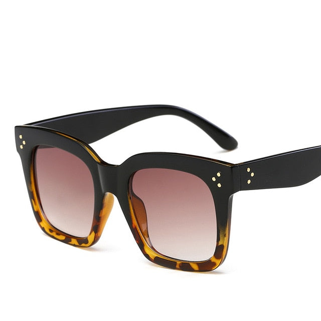 Square Sunglasses Women Large Frame