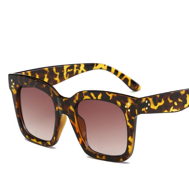 Square Sunglasses Women Large Frame