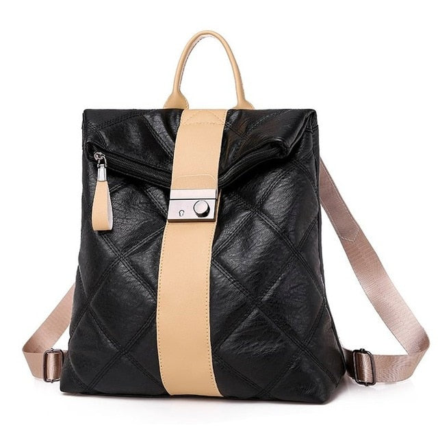 Leather Bagpack Luxury with great details