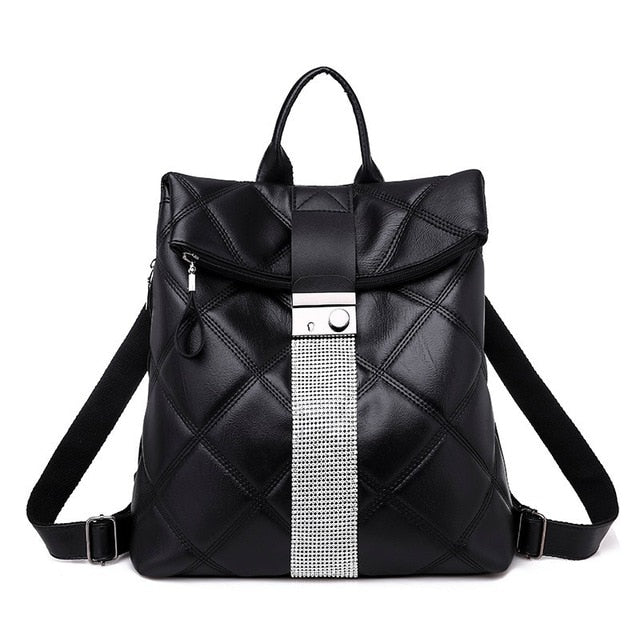 Leather Bagpack Luxury with great details