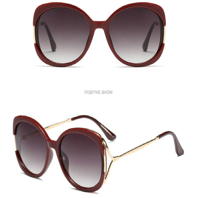 Vintage luxury trendy sun glasses