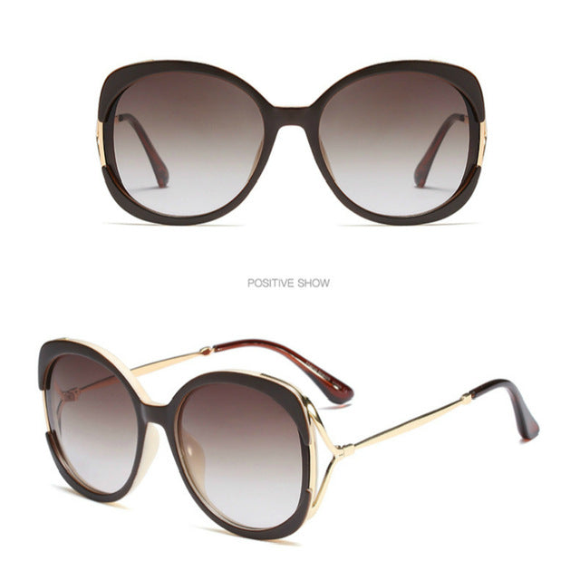 Vintage luxury trendy sun glasses