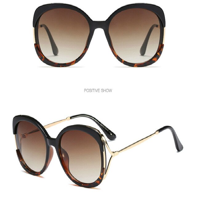 Vintage luxury trendy sun glasses