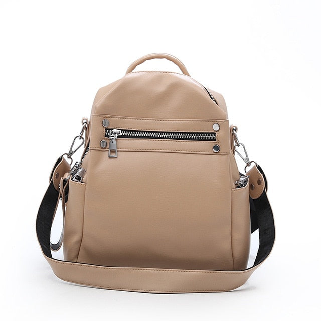 Fashion Backpack Leather