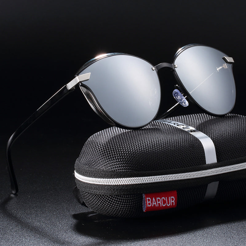 Fashion Polarized Women Sunglasses Round Sun Glass Lunette De Soleil Femme