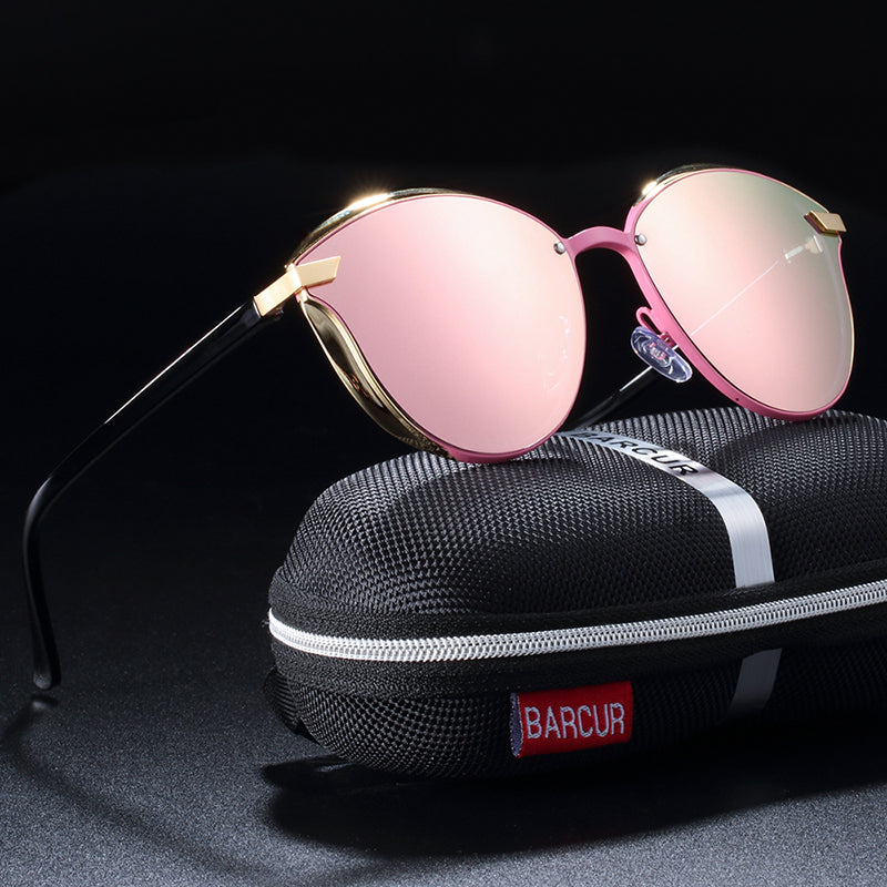 Fashion Polarized Women Sunglasses Round Sun Glass Lunette De Soleil Femme
