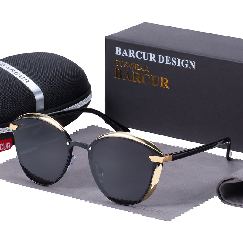 Fashion Polarized Women Sunglasses Round Sun Glass Lunette De Soleil Femme