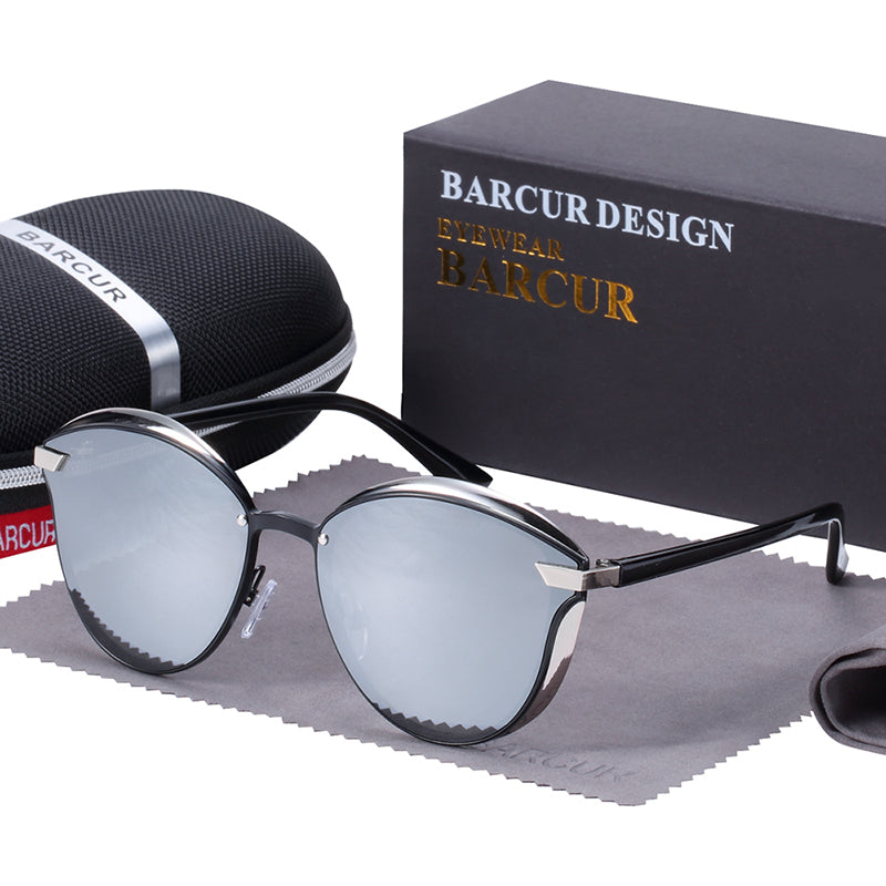 Fashion Polarized Women Sunglasses Round Sun Glass Lunette De Soleil Femme