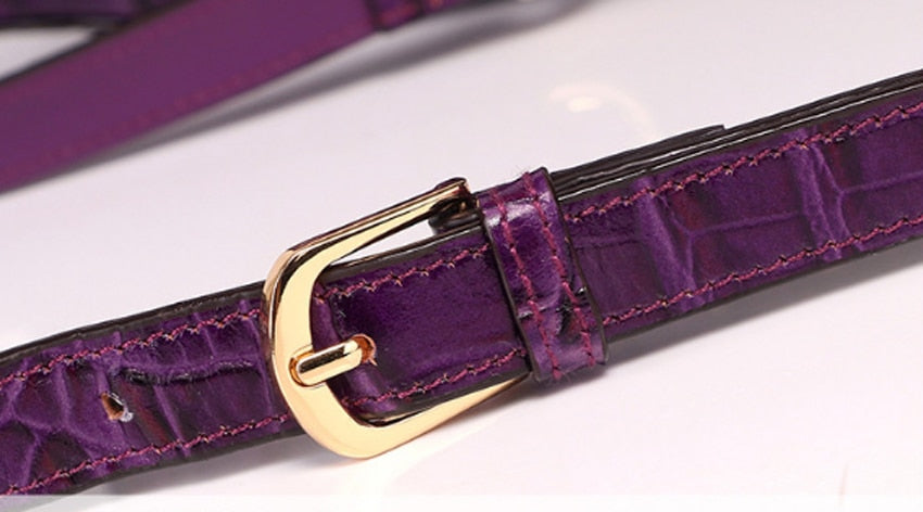 New Superior genuine leather women handbag Embossed pattern Fashion luxury