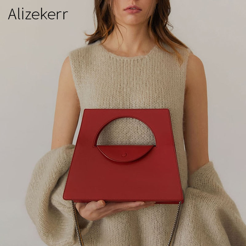 Luxury Handbags Women Bags Designer  Nice Geometric Day Chain Tote, Evening Clutch