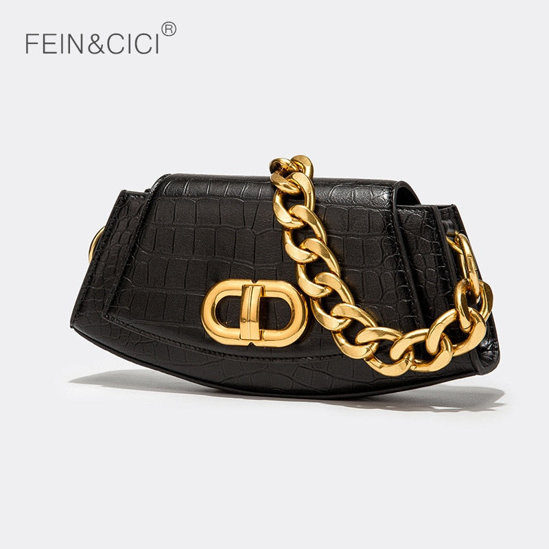 Women luxury designer chain bag