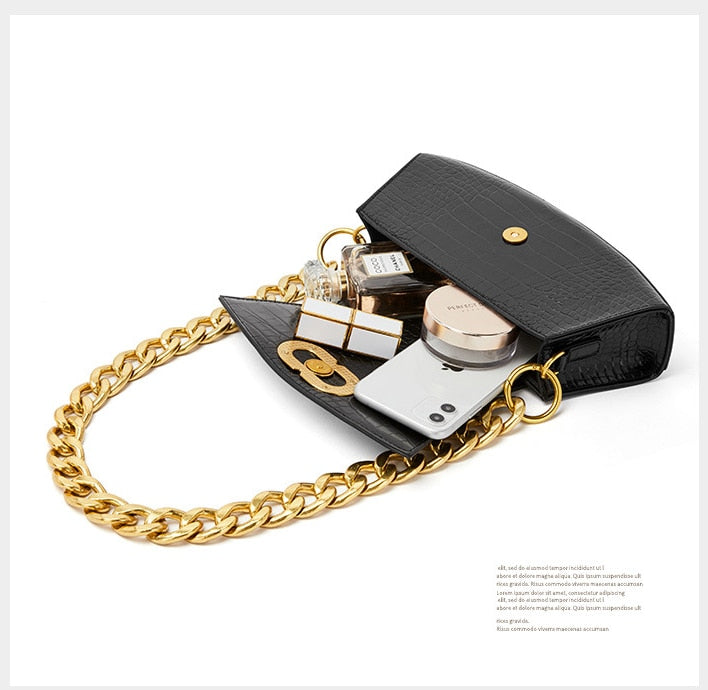 Women luxury designer chain bag