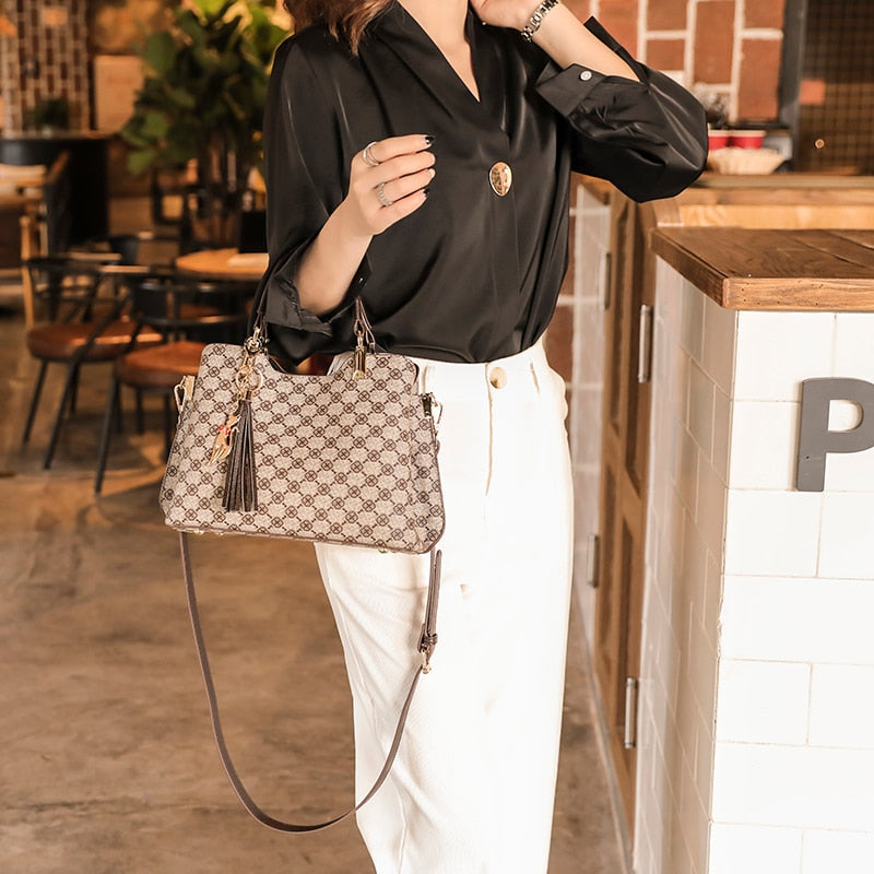 New Luxury Designer Crossbody Leather Vintage