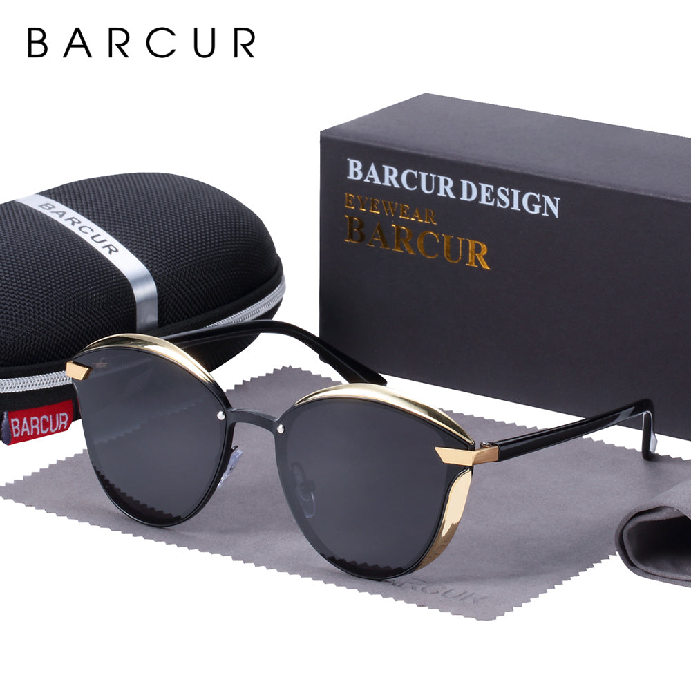 Fashion Polarized Women Sunglasses Round Sun Glass Lunette De Soleil Femme