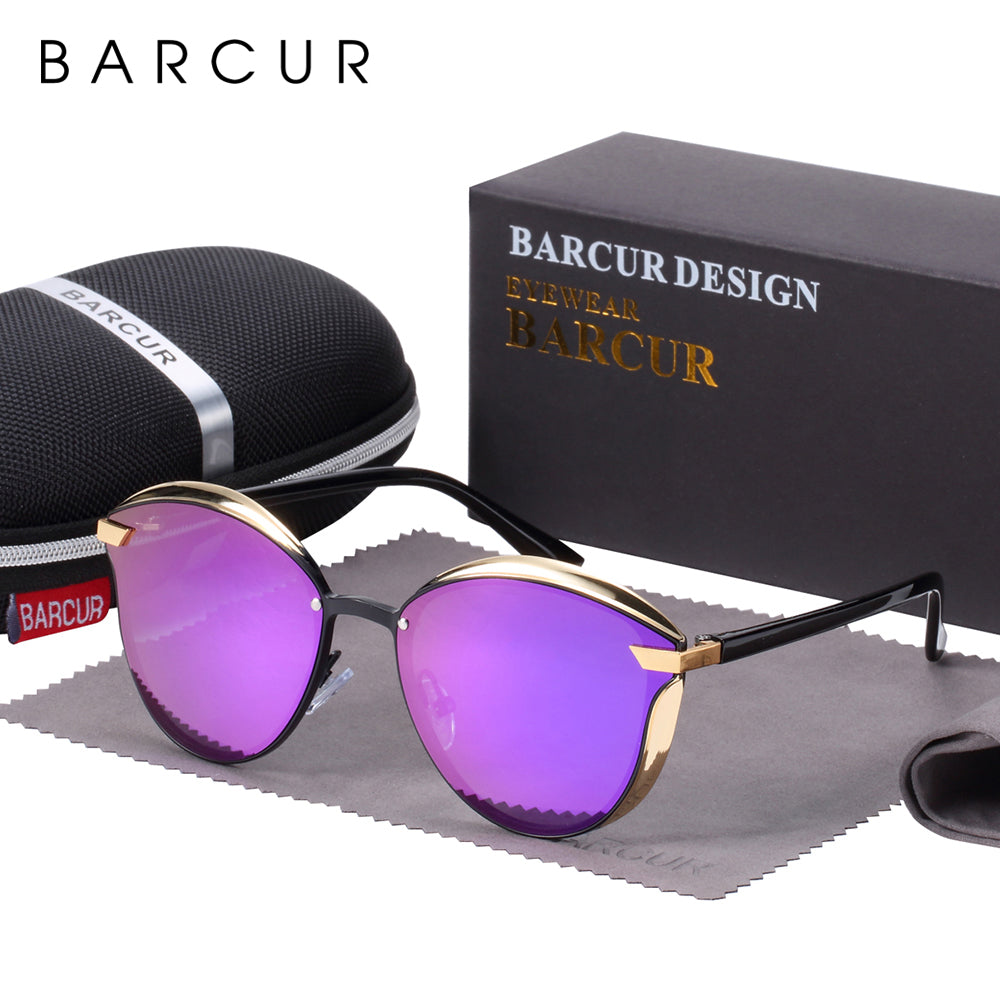 Fashion Polarized Women Sunglasses Round Sun Glass Lunette De Soleil Femme