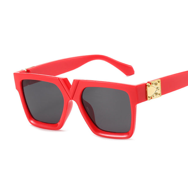 Square Sunglasses Women Luxury Brand