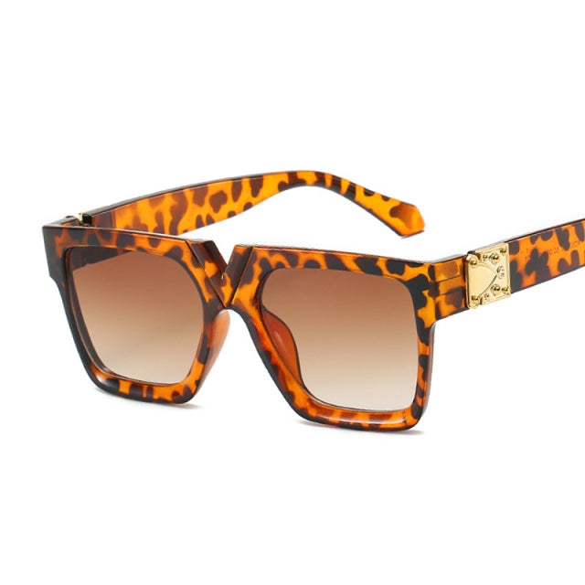 Square Sunglasses Women Luxury Brand