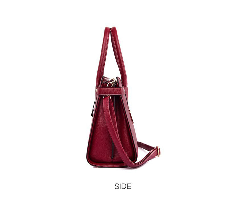 Shoulder Bags High Capacity Leather Tote Bag