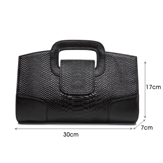 Clutch Bag Fashion Design Pouch large Capacity Genuine Leather