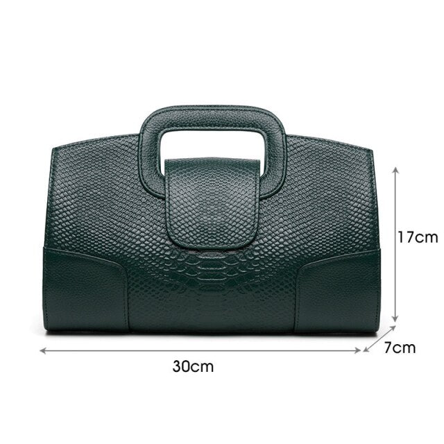 Clutch Bag Fashion Design Pouch large Capacity Genuine Leather