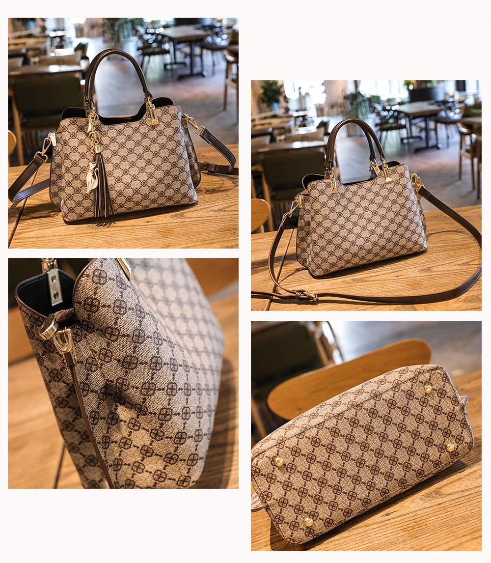 New Luxury Designer Crossbody Leather Vintage