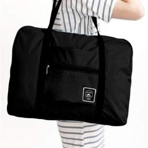 Portable Waterproof Luggage Travel Bag With Foldable Duffle Bag Organizers