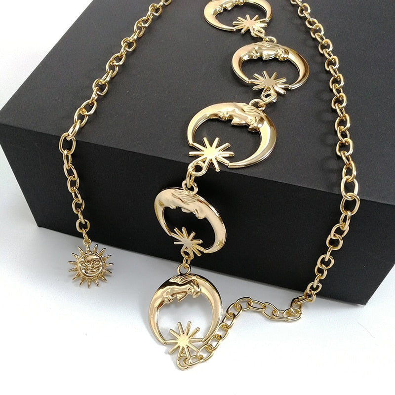 Gold Chain Belt Ladies Waist Metal  High Quality
