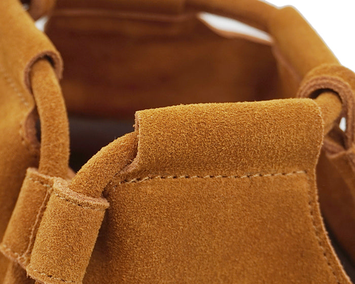 Genuine Leather Small Bucket Shoulder Ibiza Suede Fringe Green Crossbody Bag