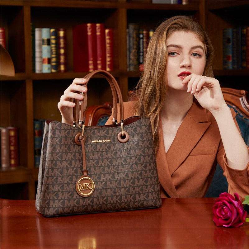 Handbag Women Shopper Shoulder  Large Size  Luxury Designer inspired Genuine Leather