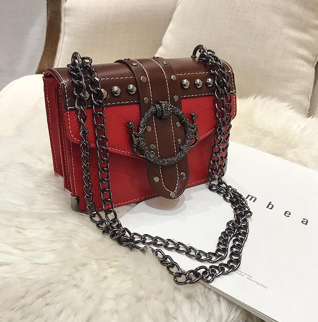 European Fashion Female Square Bag