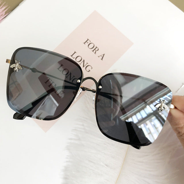 Luxury Square Bee Sunglasses