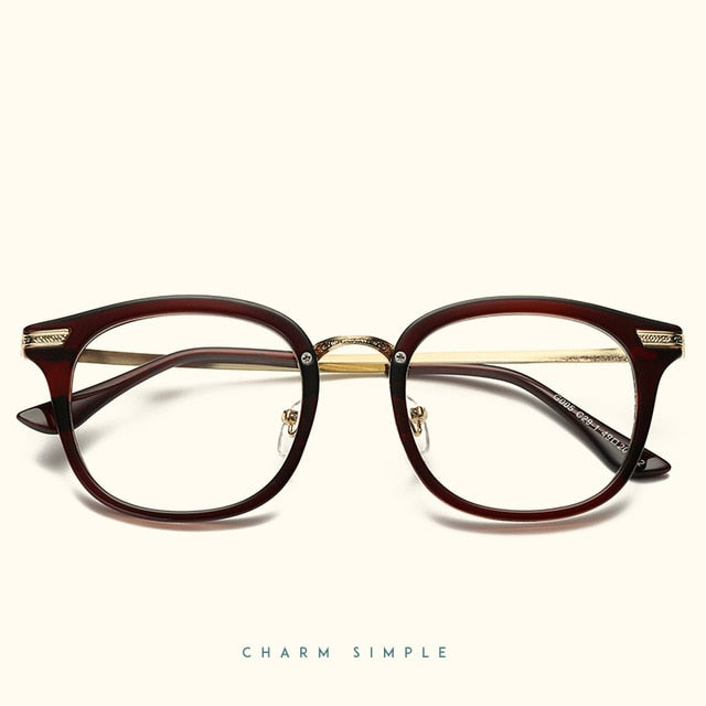 Transparent Glasses Frame Women/Men for Computer